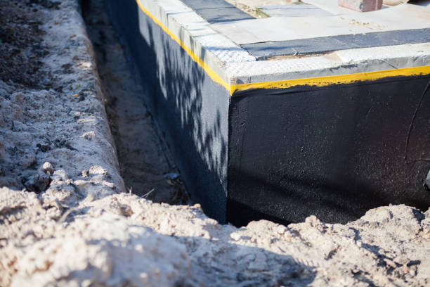 Residential Vapor Barrier Installation installation at a Washington, IN home by SJ Waterproofing Pros